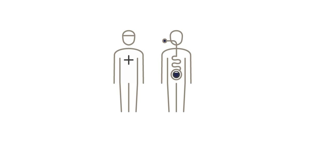 paciente tomando pildora